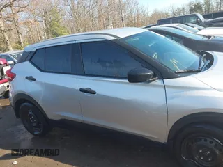 2020 Nissan Kicks S with VIN 3N1CP5BV8LL534047, listed as a IAAI auction lot 41155052 with 67,046 mi miles and . Bid and sale history available at carsss.com. Image 12.
