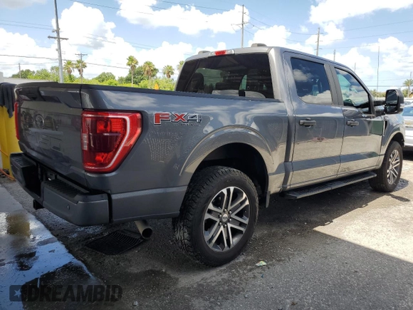 2021 Ford F-150 XL z VIN 1FTFW1E50MKD07133, wystawiony jako Copart lot #61476115 z przebiegiem 100 584 mil mil oraz Szkoda całkowita • Salvage title. Historia ofert i sprzedaży dostępna na DreamBid. Obrazek 3.