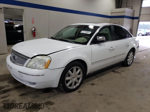 2005 Ford Five Hundred Limited with VIN 1FAFP28195G115263, listed as a Copart auction lot 81750664 with 215,170 mi miles and Salvage Title. Bid and sale history available at carsss.com. Image 1.