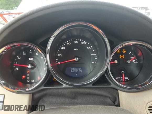 2010 Cadillac CTS Premium with VIN 1G6DS5EV3A0116911, listed as a Copart auction lot 57394905 with 126,084 mi miles and Salvage title. Bid and sale history available at DreamBid. Image 9.