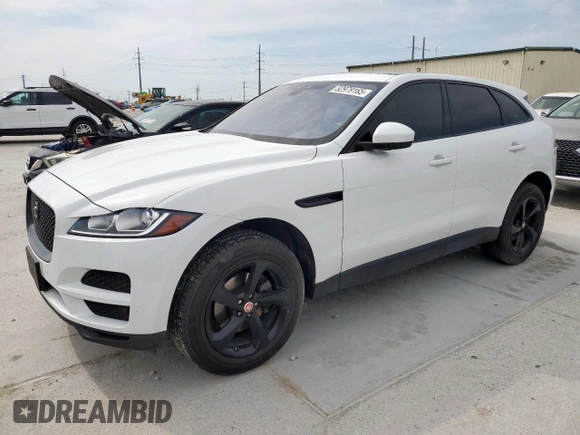 2020 Jaguar F-Pace 25t Premium with VIN SADCJ2FX1LA628811, listed as a Copart auction lot 52979165 with 60,831 mi miles and Salvage title. Bid and sale history available at DreamBid. Image 1.