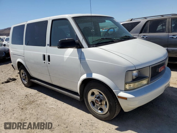 2004 GMC Safari z VIN 1GKDM19X84B504158, wystawiony jako Copart lot #59376704 z przebiegiem 50 629 mil mil oraz Czysty tytuł • Clean title. Historia ofert i sprzedaży dostępna na DreamBid. Obrazek 4.