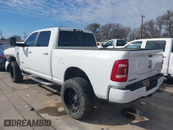 2020 Ram 2500 Big Horn with VIN 3C6UR5DL1LG115089, listed as a IAAI auction lot 41236581 with 90,797 mi miles. Bid and sale history available at carsss.com. Image 3.