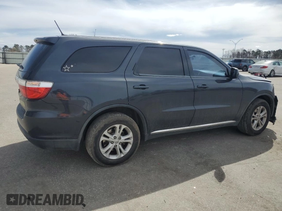 2013 Dodge Durango SXT with VIN 1C4RDJAG4DC666781, listed as a Copart auction lot 47420835 with 160,147 mi miles and Salvage Title. Bid and sale history available at carsss.com. Image 3.