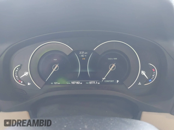 2018 BMW X3 xDrive30i with VIN 5UXTR9C53JLD64672, listed as a IAAI auction lot 41195339 with 107,163 mi miles and . Bid and sale history available at DreamBid. Image 7.