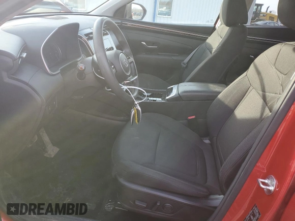 2022 Hyundai Tucson SEL with VIN 5NMJBCAE5NH060342, listed as a Copart auction lot 46814005 with 42,198 mi miles and Salvage Title. Bid and sale history available at carsss.com. Image 7.