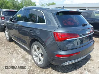 2021 Audi Q5 Premium Plus with VIN WA1BAAFY4M2062482, listed as a IAAI auction lot 42539165 with 40,312 mi miles and . Bid and sale history available at DreamBid. Image 3.