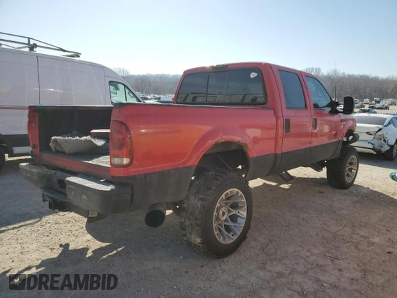 2001 Ford F-350 XL with VIN 1FTSW31F51EA66477, listed as a Copart auction lot 48676355 with 301,197 mi miles and Salvage title. Bid and sale history available at DreamBid. Image 3.