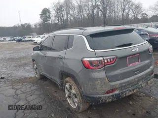 2019 Jeep Compass Limited with VIN 3C4NJCCB8KT793507, listed as a IAAI auction lot 41610732 with 114,794 mi miles. Bid and sale history available at carsss.com. Image 3.