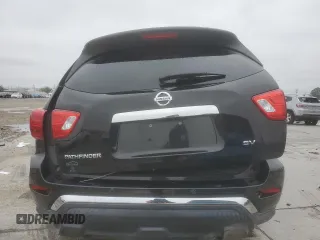 2018 Nissan Pathfinder SV with VIN 5N1DR2MN6JC636152, listed as a Copart auction lot 45975665 with 0 mi miles and Salvage Title. Bid and sale history available at carsss.com. Image 6.