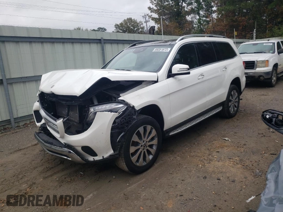 2019 Mercedes-Benz GLS with VIN 4JGDF6EE4KB219179, listed as a Copart auction lot 69351872 with 57,675 mi miles. Bid and sale history available at carsss.com. Image 1.