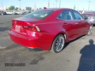 2014 Lexus IS 250 with VIN JTHBF1D24E5003436, listed as a IAAI auction lot 42658797 with 186,226 mi miles and . Bid and sale history available at DreamBid. Image 4.