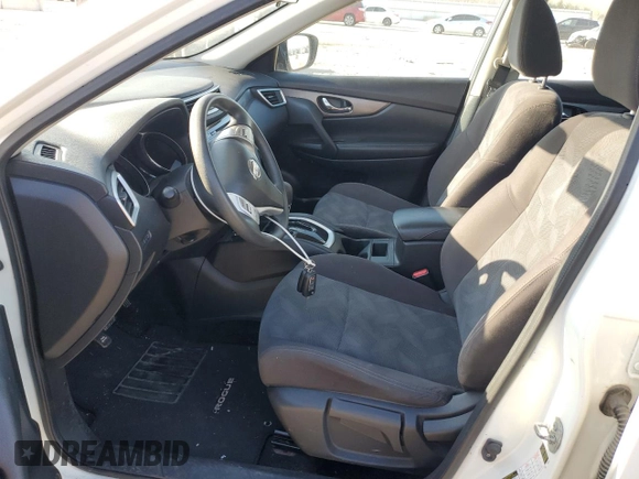 2016 Nissan Rogue S with VIN KNMAT2MV6GP689363, listed as a Copart auction lot 52176745 with 68,492 mi miles and Salvage Title. Bid and sale history available at DreamBid. Image 7.