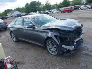 2018 Genesis G80 3.8L z VIN KMHGN4JE6JU255808, wystawiony jako IAAI lot #42348710 z przebiegiem Nie podano mil oraz . Historia ofert i sprzedaży dostępna na DreamBid. Obrazek 1.