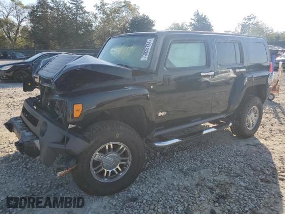 2008 Hummer H3 SUV Alpha with VIN 5GTEN13L088111351, listed as a Copart auction lot 73925724 with 225,340 mi miles and Salvage Title. Bid and sale history available at carsss.com. Image 1.