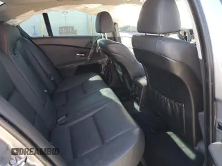 2006 BMW 5 Series 550i with VIN WBANB53546CP02671, listed as a Copart auction lot 72996534 with 124,214 mi miles and Salvage Title. Bid and sale history available at DreamBid. Image 10.