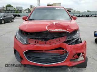 2020 Chevrolet Trax LS with VIN KL7CJKSB3LB350166, listed as a Copart auction lot 57199225 with 107,728 mi miles and Salvage title. Bid and sale history available at DreamBid. Image 5.