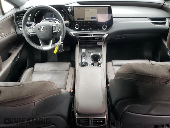 2024 Lexus RX 350h z VIN 2T2BBMCAXRC035738, wystawiony jako Copart lot #52943185 z przebiegiem 23 549 mil mil oraz Szkoda całkowita • Salvage title. Historia ofert i sprzedaży dostępna na DreamBid. Obrazek 8.