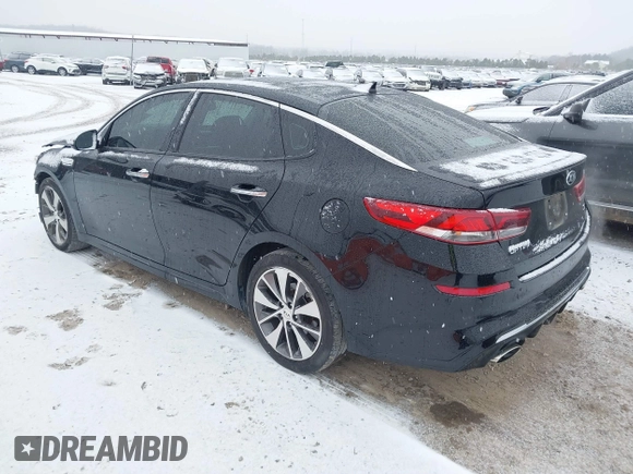 2020 Kia Optima LX with VIN 5XXGT4L37LG420330, listed as a IAAI auction lot 41264495 with 83,906 mi miles. Bid and sale history available at carsss.com. Image 3.