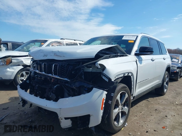 2024 Jeep Grand Cherokee Limited с VIN 1C4RJKBG9R8523252, выставлен на аукционе IAAI как лот 41960415 с пробегом 14 771 миль миль и . История ставок и продаж доступна на DreamBid. Изображение 17.