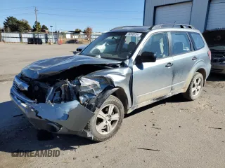 2010 Subaru Forester X with VIN JF2SH6BC6AH769246, listed as a Copart auction lot 75896654 with 163,461 mi miles and Salvage title. Bid and sale history available at DreamBid. Image 1.
