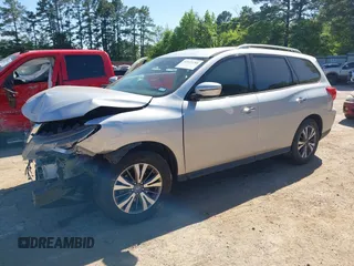 2017 Nissan Pathfinder SV with VIN 5N1DR2MN6HC654774, listed as a IAAI auction lot 42019188 with 118,724 mi miles and . Bid and sale history available at DreamBid. Image 18.
