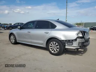 2014 Volkswagen Passat S w/Nav with VIN 1VWAP7A34EC008316, listed as a Copart auction lot 88160935 with 122,921 mi miles and Salvage Title. Bid and sale history available at carsss.com. Image 2.