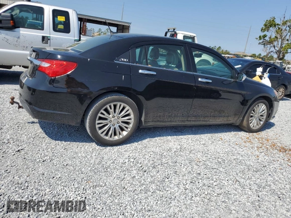 2012 Chrysler 200 Limited with VIN 1C3CCBCG5CN140064, listed as a Copart auction lot 49133705 with 170,244 mi miles and Non Repairable. Bid and sale history available at carsss.com. Image 3.