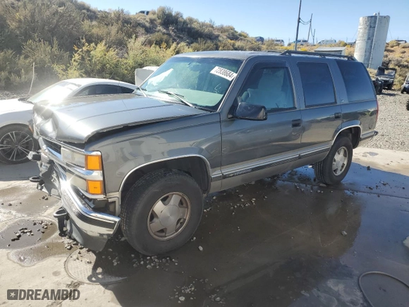 1999 Chevrolet Tahoe Z71 with VIN 1GNEK13RXXR135208, listed as a Copart auction lot 72838684 with 120,330 mi miles and Salvage Title. Bid and sale history available at carsss.com. Image 1.