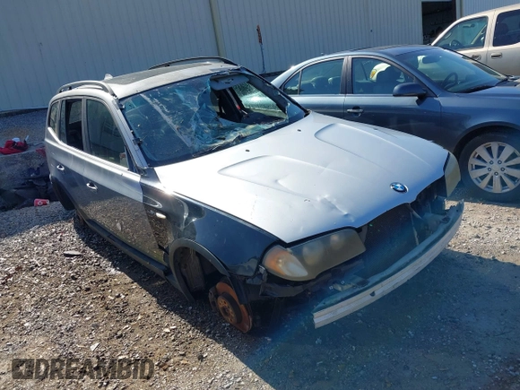 2006 BMW X3 3.0i with VIN WBXPA93496WD28060, listed as a IAAI auction lot 41973768 with 1 mi miles. Bid and sale history available at carsss.com. Image 1.