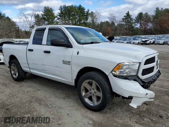 2017 Ram 1500 Tradesman with VIN 1C6RR7FG8HS618751, listed as a Copart auction lot 80018654 with 68,928 mi miles and Salvage title. Bid and sale history available at DreamBid. Image 4.