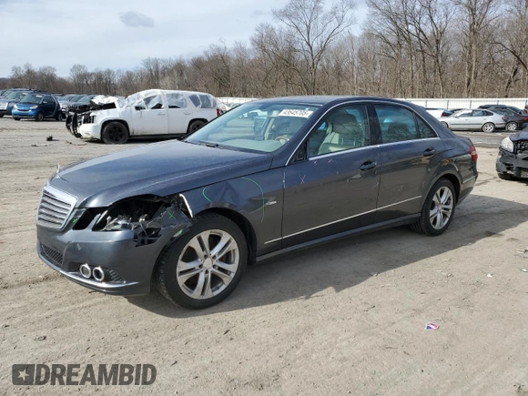 2011 Mercedes-Benz E 350 Luxury with VIN WDDHF2EB2BA414049, listed as a Copart auction lot 43645705 with 203,468 mi miles and Salvage title. Bid and sale history available at DreamBid. Image 1.