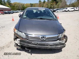2012 Honda Civic LX with VIN 2HGFB2F53CH583118, listed as a Copart auction lot 55111215 with 133,760 mi miles and Clean Title. Bid and sale history available at DreamBid. Image 5.