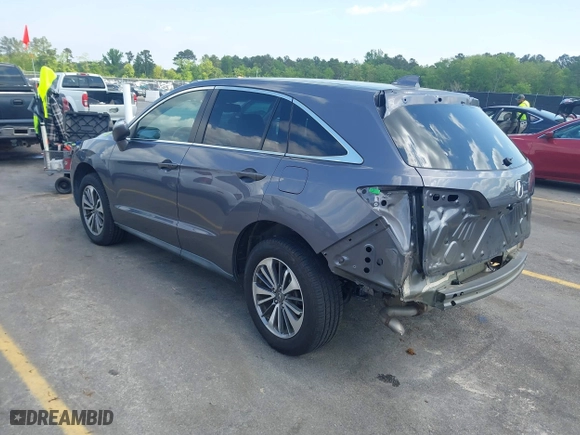 2017 Acura RDX w/Advance Pkg with VIN 5J8TB4H78HL007127, listed as a IAAI auction lot 41996855 with 94,468 mi miles. Bid and sale history available at carsss.com. Image 3.
