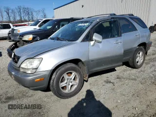 2002 Lexus RX 300 with VIN JTJGF10U620149356, listed as a Copart auction lot 42127625 with 274,406 mi miles and Salvage Title. Bid and sale history available at carsss.com. Image 1.