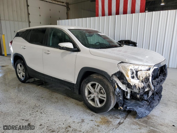 2024 GMC Terrain SLE with VIN 3GKALMEG6RL299751, listed as a Copart auction lot 52618515 with 27,251 mi miles and Clean Title. Bid and sale history available at carsss.com. Image 4.