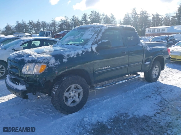 2004 Toyota Tundra Ltd with VIN 5TBBT48174S446338, listed as a IAAI auction lot 41575294 with 199,554 mi miles. Bid and sale history available at carsss.com. Image 2.