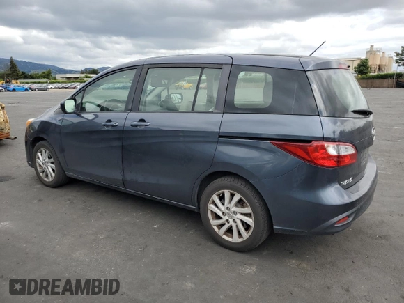 2012 Mazda 5 Sport with VIN JM1CW2BL4C0134805, listed as a Copart auction lot 54729525 with 144,991 mi miles and Salvage Title. Bid and sale history available at DreamBid. Image 2.