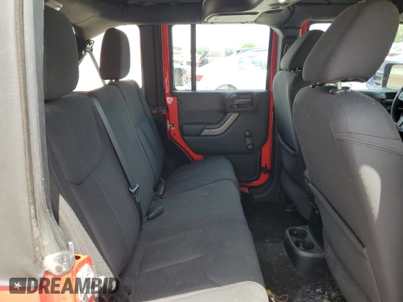 2016 Jeep Wrangler Unlimited Sport z VIN 1C4BJWDG9GL302542, wystawiony jako Copart lot #63942405 z przebiegiem 174 632 mil mil oraz Czysty tytuł • Clean title. Historia ofert i sprzedaży dostępna na DreamBid. Obrazek 11.