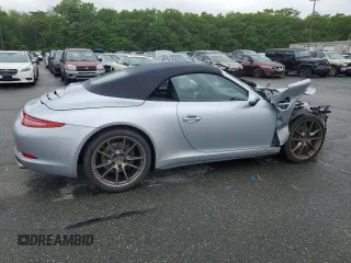 2016 Porsche 911 Carrera with VIN WP0CA2A93GS141145, listed as a Copart auction lot 55515024 with 29,005 mi miles and Salvage Title. Bid and sale history available at carsss.com. Image 3.