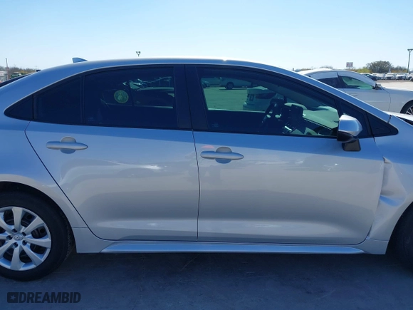 2023 Toyota Corolla LE with VIN 5YFB4MDE5PP077487, listed as a IAAI auction lot 41787681 with 19,831 mi miles. Bid and sale history available at carsss.com. Image 13.