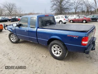 2010 Ford Ranger XLT with VIN 1FTLR4FE3APA27389, listed as a Copart auction lot 46770215 with 115,122 mi miles and Salvage Title. Bid and sale history available at carsss.com. Image 2.