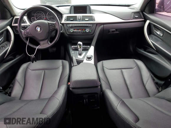2015 BMW 3 Series 320i with VIN WBA3B1G55FNT05923, listed as a Copart auction lot 51342255 with 3,060 mi miles and Salvage Title. Bid and sale history available at carsss.com. Image 8.