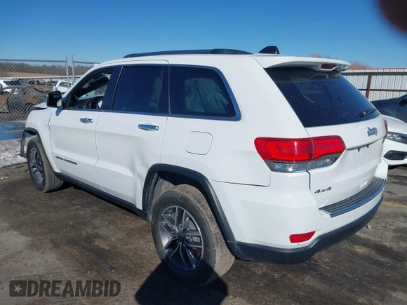 2019 Jeep Grand Cherokee Limited with VIN 1C4RJFBG8KC784527, listed as a IAAI auction lot 41695979 with 65,729 mi miles. Bid and sale history available at carsss.com. Image 3.