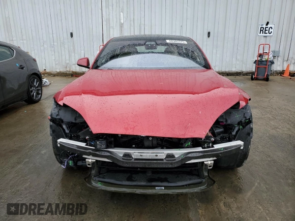2021 Tesla Model S Plaid with VIN 5YJSA1E61MF436369, listed as a Copart auction lot 48505375 with 34,388 mi miles and Salvage Title. Bid and sale history available at carsss.com. Image 5.