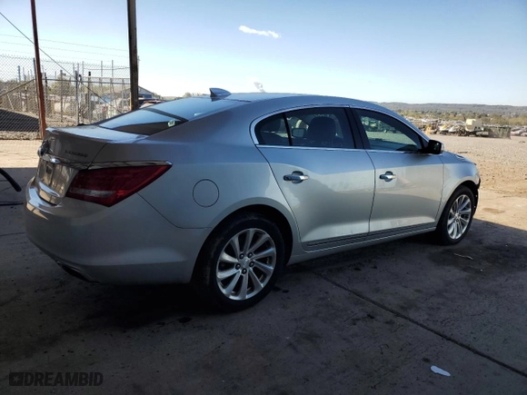 2016 Buick LaCrosse with VIN 1G4GA5G37GF204130, listed as a Copart auction lot 74976624 with 57,227 mi miles and Salvage Title. Bid and sale history available at carsss.com. Image 3.