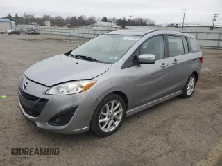 2013 Mazda 5 Touring with VIN JM1CW2CL0D0161435, listed as a Copart auction lot 51712825 with 104,090 mi miles and Salvage Title. Bid and sale history available at carsss.com. Image 1.