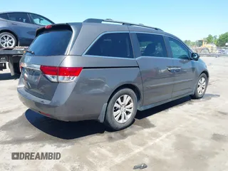 2016 Honda Odyssey EX-L with VIN 5FNRL5H66GB093249, listed as a IAAI auction lot 42044800 with 133,923 mi miles. Bid and sale history available at carsss.com. Image 4.