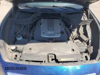 2014 Infiniti QX70 with VIN JN8CS1MW1EM410600, listed as a Copart auction lot 54410295 with 116,985 mi miles and Salvage Title. Bid and sale history available at carsss.com. Image 12.
