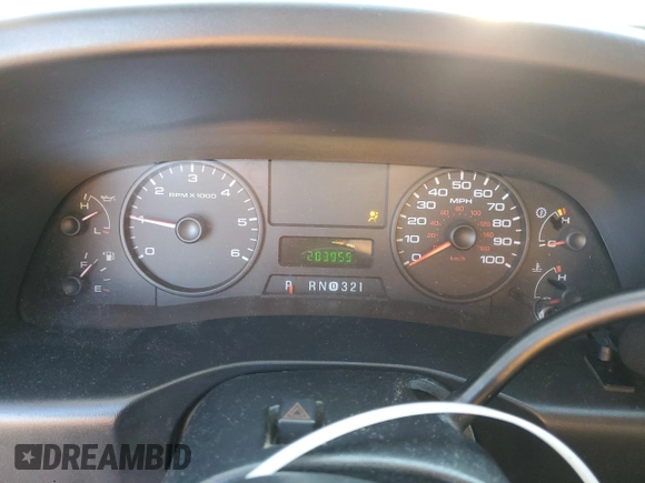 2005 Ford F-250 XL with VIN 1FTSX21505EA54080, listed as a Copart auction lot 70567804 with 283,955 mi miles and Salvage Title. Bid and sale history available at DreamBid. Image 9.